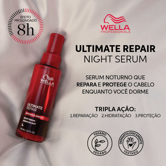 S&eacute;rum Capilar Noturno Wella Ultimate Repair